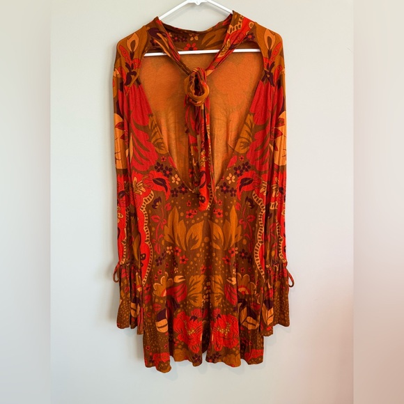 Free People Among The Wildflowers Mini Dress - Picture 3 of 9